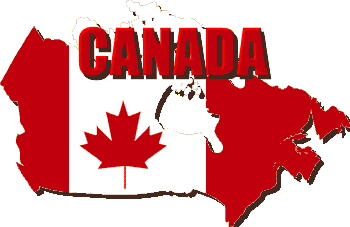 canada map