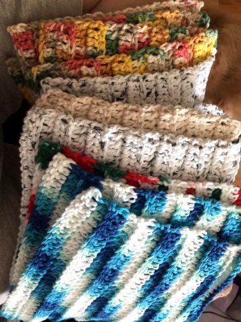 free crochet dishcloth pattern