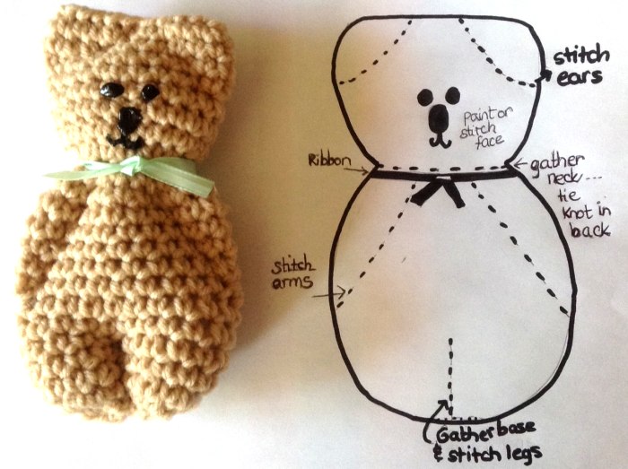 crochet bear stitches