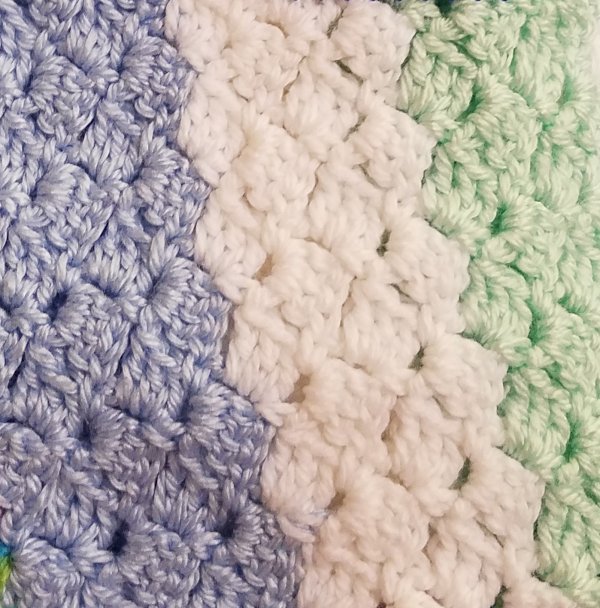 Crocheted laproabe/baby blanket pattern